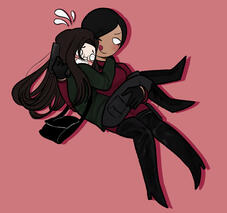 2 rendered chibis
