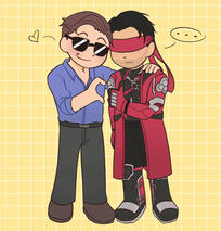 2 rendered chibis